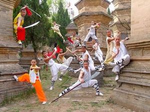 Monks fighting position