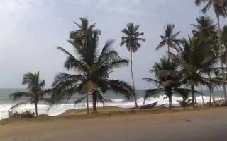 View of cape coast road Ghana