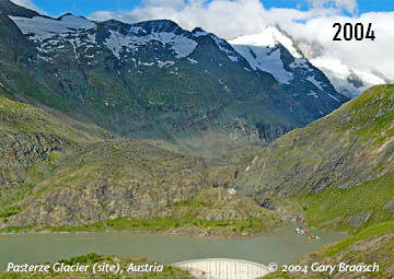 pasterze glacier 2004