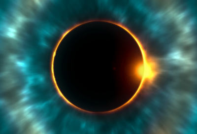 earth sun moon sky - the eclipse