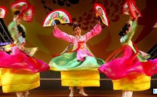 korean fan dance